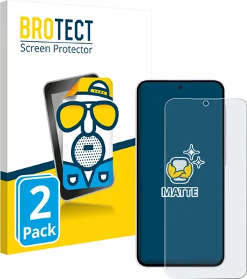 Produktbild von 2x BROTECT Schutzfolie für Samsung Galaxy A56 5G (case-friendly) Displayschutz Displayschutzfolie Folie Matt Entspiegelungsfolie