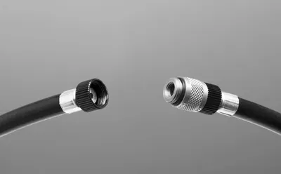Zdjęcie produktu dla Przedłużka węża do pomp stojących Crankbrothers Ki, czarna/srebrna