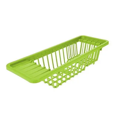 Zdjęcie produktu dla Ociekacz do zlewu Excellent Houseware, plastikowy, 45x16x10 cm, zielony