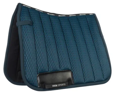 Immagine prodotto di Coperta da sella sportiva HKM, colore: blu, taglia: dressage