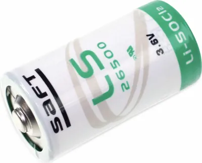 Produktbild von SAFT Lithium-Batterie LS 26500, C (Baby), 3,6 V-, 7700 mAh