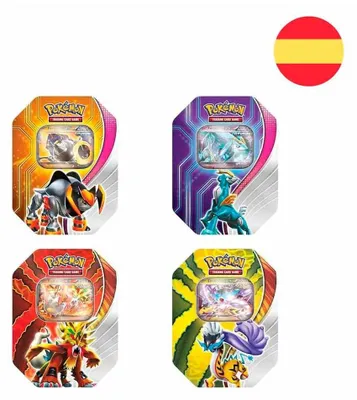 Produktbild von Pokemon Trading Card Game Paradox Destinies Ex Assorted Sammelkarten-blechdose Mehrfarbig Kinder Mehrfarbig One Size