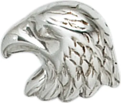 Produktbild von Einzelohrstecker Stecker Adler aus 925 Silber Ohrschmuck Herren