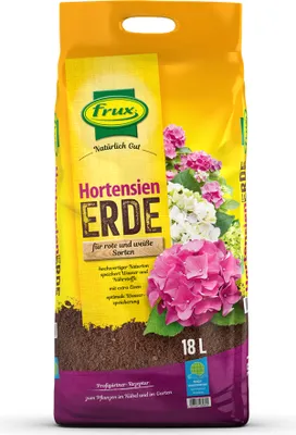 Produktbild von frux Hortensienerde für rote & weiße Sorten
