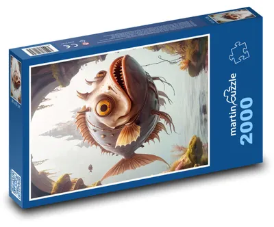 Produktbild von martinpuzzle - Puzzle 2000 Teile - Der Fisch
