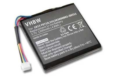 Produktbild von vhbw Akku kompatibel mit Texas Instruments TI-Nspire CX, CAS Taschenrechner (1300 mAh, 3,7 V, Li-Ion)