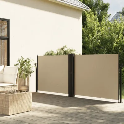 Immagine prodotto di Maison Exclusive - Tenda laterale estensibile Beige 120x1200 cm