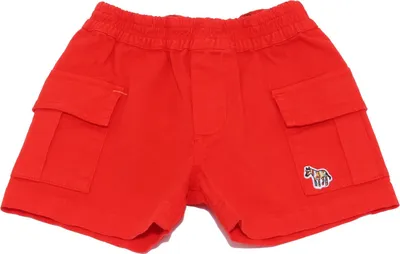 Productafbeelding van 6683AB Bermuda, Bimba, Boy, Paul Smith, Baby, rode katoenen shorts, kindermode