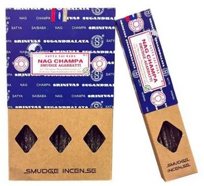 Produktbild von Satya \Nag Champa\" Smudge Incense 25gr."
