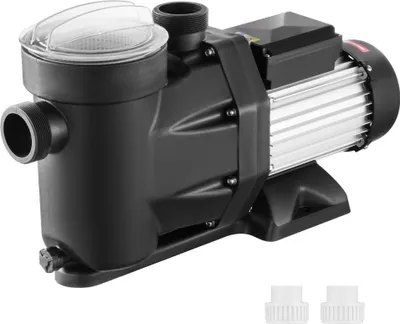 Obrázek produktu pro Bazénové čerpadlo 2PS 1800W - Filtrační čerpadlo pro nadzemní bazény - max. průtok 33000L/h - 220V-240V - 1450/2860 ot/min - Bazénové čerpadlo pro lázně