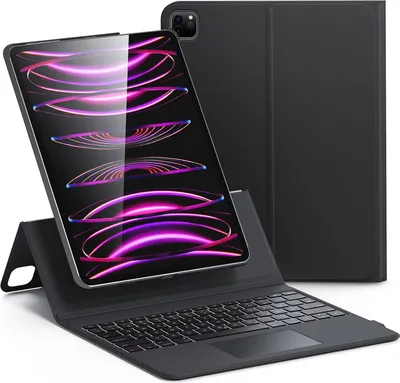 Produktbild von ESR Tastaturhülle für das iPad Pro 12,9'', magnetische Hülle, schwarz