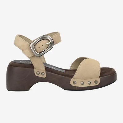 Produktbild von Unisa INCA_BS BARLEY, Sandaletten in Beige für Damen, Größe 38
