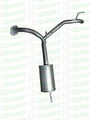 Produktbild von IZAWIT 30.037 Endschalldämpfer für HONDA CIVIC VIII Hatchback (FN, FK) Auspuff