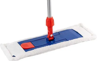 Obrázok produktu pre Famanu súprava umývacích mopov XL 50 cm – teleskopická tyč, magnetický držiak, umývací mop z mikrovlákna