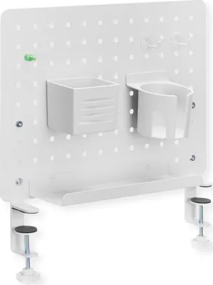 Produktbild von VALUE Stecktafel, Klemmhalterung, weiß