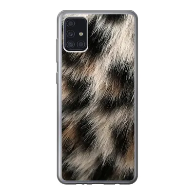 Produktbild von MuchoWow® Handyhülle Schutzhülle Hülle für Samsung Galaxy A52 5G Nahaufnahme Pantherdruck Silikon Softcase Handy Hülle - Umschlag