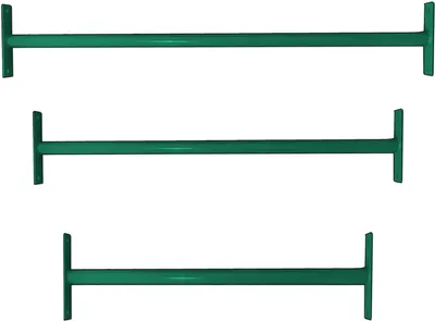 Produktbild von TURNSTANGE RECKSTANGE 40 - 180 cm KLETTERSTANGE KLIMMZUGSTANGE - BLAU ODER GRÜN (170 cm, Blau)