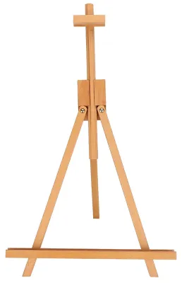Image de Mini chevalet en bois pour peintures à l'huile