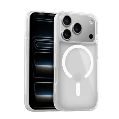 Produktbild von Crong CRGHMMIP1769PWHT, Cover, Apple, iPhone 17 Pro Max, Weiß, Durchscheinend
