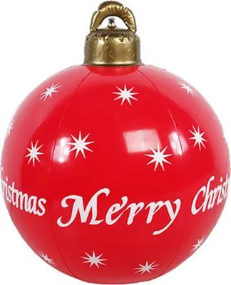 Produktbild von Aufblasbare Weihnachtskugel Christbaumkugel Weihnachten Ø60cm