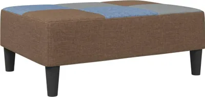 Obrázok produktu pre vidaXL Podnožka Patchwork 77x55x31 cm látka