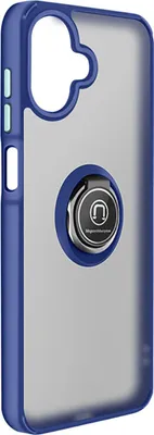 Productafbeelding van Avizar, hoesje voor Galaxy A07 / Galaxy A06, met ringhouder, magnetische bevestiging, verstelbare standaard, blauw