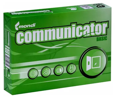 Produktbild von Papier Fotokopierer Büro Mondi Communicator Basic 9488A80 (A4; 80 g/m2; 500 Blatt; Papier weiß)