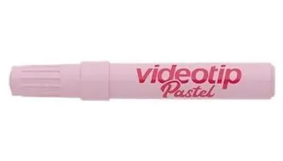Zvýrazňovač, 1-4 mm, ICO "Videotip", pastelovo ružová