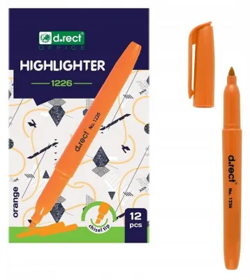Produktbild von D.RECT Textmarker Orange 1-5mm - 1 Stück