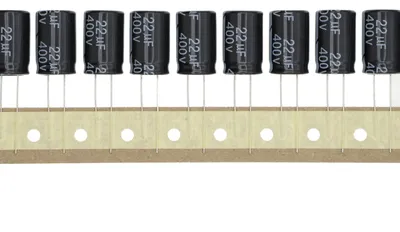 20 Stück 400V 22µF Alu-Elko 13x21mm Steck