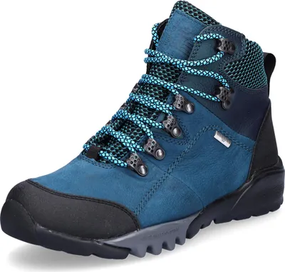 Produktbild von Waldläufer Damen Schnürboot Amiata türkis 4,5
