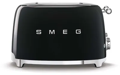 Obrázok produktu pre Smeg hriankovač v štýle 50. rokov čierny GLOWING 4x4 TSF03BLEU