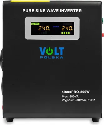 Obrázek produktu pro Záložní zdroj UPS VOLT Sinus Pro 800 W 12/230V 800VA 500W, čistý sinus, nastěnný
