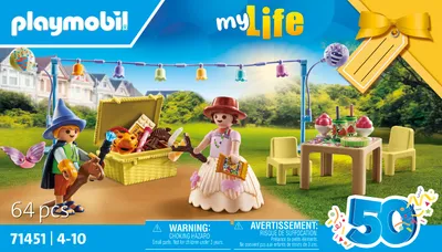 Produktbild von PLAYMOBIL My Life 71451 Kostümparty