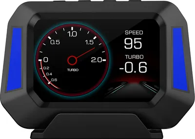 Obrázok produktu pre Prenosný automobilový Hud Head- up Display Univerzálny Obd počítač s vysokým rozlíšením Gps Mode Funkcie Multifunkčný merač čierny