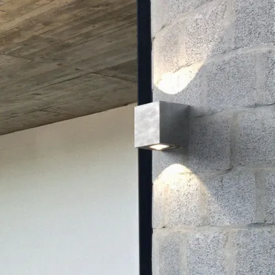 Zdjęcie produktu dla Canto Kubi 2 lampa ścienna LED galwanizowana