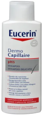 Obrázok produktu pre Šampón na vlasy pre citlivú pokožku pH5 Dermocapillaire 250 ml