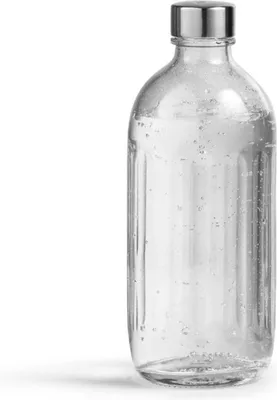 Produktbild von Glaskaraffen Carbonator Pro Stahl, für Waschmaschinen geeignet