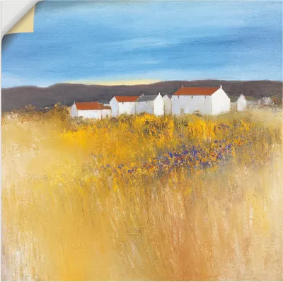Produktbild von ARTland Wandbild, selbstklebend Sommerfeld Größe: 70x70 cm