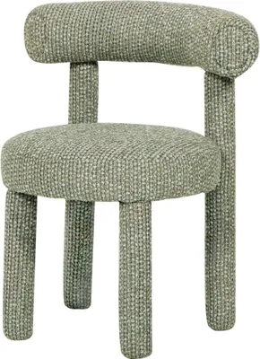 Produktbild von FURNLUX Esszimmerstuhl Leith Grün 62cm / Hauptfarbe: Grün / Abmessungen: 62 x 80 x 58 cm