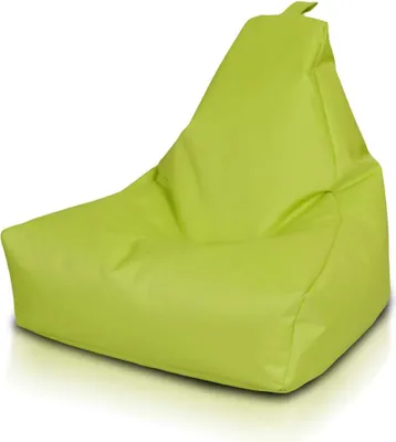 Produktbild von Ecopuf, Keiko Sitzsack, Pouf Sessel Outdoor, Bean Bag, Olivgrün Nc1, Mittelgroß
