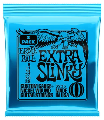 Produktbild von Ernie Ball P03225, Gitarre, Nickel, Elektro, 6 Stück(e)