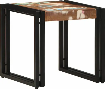 Obrázek produktu pro Konferenční stolek 40 x 40 x 38 cm Masivní obnovované dřevo