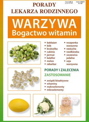 Produktbild von Warzywa Bogactwo witamin - Anna Kubanowska (Buch auf Polnisch)