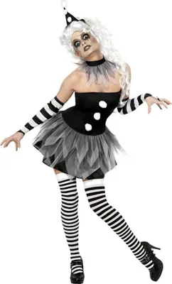 Produktbild von Paintomime Horrorclown Kostüm - Halloween Fasching Größe: L