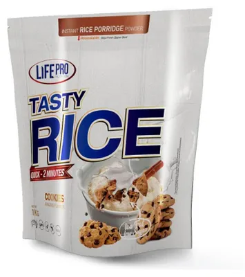 Image de Crèmes de riz - Lifepro - Tasty rice (1kg) - Saveur Cookies