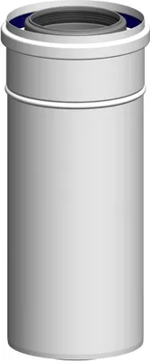Produktbild von Atec Rohr PolyClassic kürzbar, konzentrisch,, DN 80/125, 255 mm