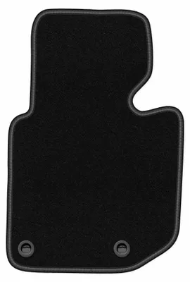Produktbild von Fahrermatte Velours für BMW 3 E36 1993-2001 (Cabrio) – 1-tlg, Schwarz, passgenau – Wielganizator BASIC