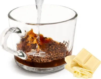 Produktbild von Weiße Schokolade Instantkaffee 500g