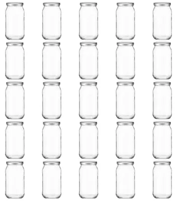 Productafbeelding van 25 glazen potten van 900 ml met deksel